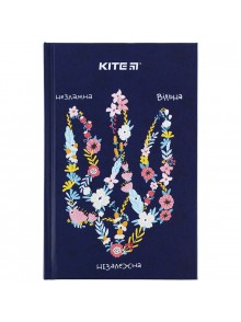 Блокнот А6, 80 аркушів Kite BE UKRAINE K24-199-3