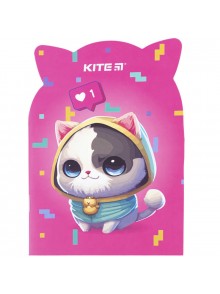 Блокнот з вирубкою, 48 аркушів Kite Like cat K24-461-2