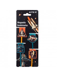 Набір магнітних закладок-лясе Kite Space K24-497