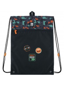 Сумка для взуття з кишенею Kite Crazy Mode K24-601M-26