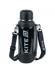 Термос 1200 мл Kite чорний K25-1225-1