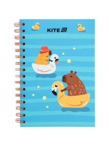 Блокнот на спіралі А5, 80 аркушів Kite Cute K25-1911-2