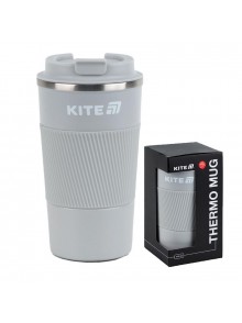 Термокружка 510 мл Kite сірий K25-458-1