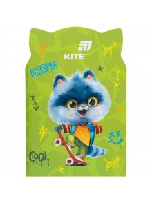 Блокнот з вирубкою, 48 аркушів Kite Skate cat K25-461-1