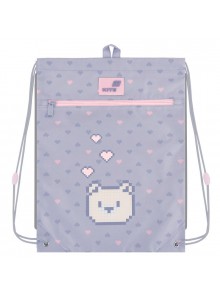 Сумка для взуття з кишенею Kite Pixel Love K26-601M-18