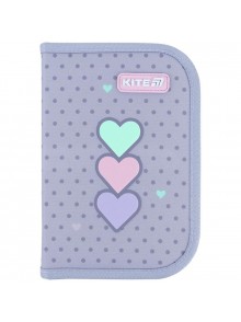 Пенал-книжка з наповненням Kite Lovely K26-621H-3