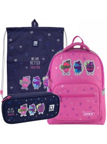 Рюкзак в комплекте 3 в 1 Better together KITE K21-770M-3+600M-3+662-8