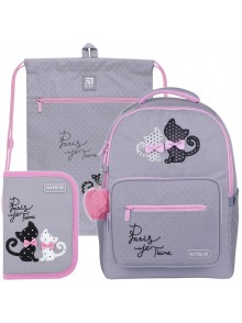 Рюкзак в комплекті 3 в 1 In Love KITE K22-770M-1+601M-5+622-13