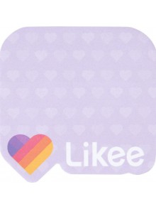 Блок паперу з клейким шаром, 70х70мм, 50 аркушів Kite Likee LK22-298