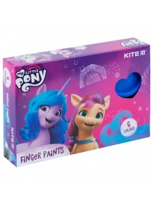 Фарби пальчикові, 6 кольорів KITE My Little Pony LP22-064