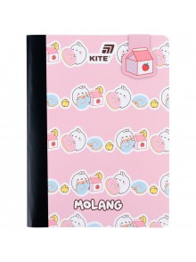 Блокнот з магнітною закладкою А5, 60 аркушів Kite Molang ML25-192