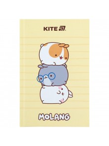 Блокнот А6, 80 аркушів Kite Molang ML25-199