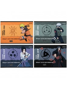 Зошит для малювання А4, 12 аркушів Kite Naruto NR23-241