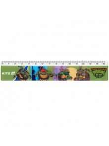 Лінійка пластикова 15 см Kite Ninja Turtles NT25-090