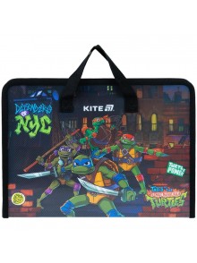 Портфель А4 на блискавці KITE Ninja Turtles NT25-202