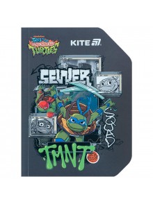 Блокнот вирубка А6, 60 аркушів Kite Ninja Turtles NT25-223