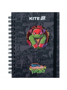 Блокнот вирубка А6, 80 аркушів Kite Ninja Turtles NT25-229