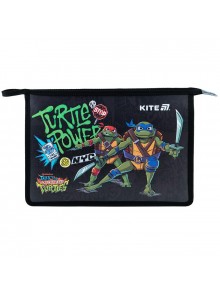 Папка А4+ на блискавці Kite Ninja Turtles NT25-428