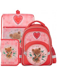Рюкзак в комплекте 3 в 1 Popcorn Bear KITE PO17-525+601+621