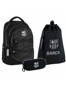 Рюкзак в комплекті 3 в 1 FC Barcelona KITE BC26-727L+601M-1+599