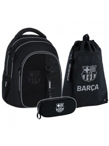 Рюкзак в комплекті 3 в 1 FC Barcelona KITE BC26-8001L+601M-1+599