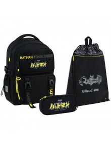 Рюкзак в комплекті 3 в 1 DC Comics KITE DC26-1022M+601M-1+662