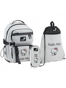 Рюкзак в комплекті 3 в 1 Hello kitty KITE HK26-1022M+601M-10+662-3