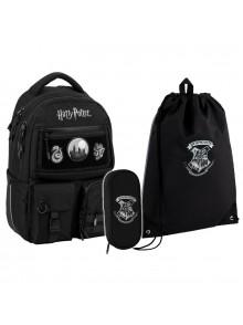 Рюкзак в комплекті 3 в 1 Harry Potter KITE HP26-2587M+25-600M+25-599