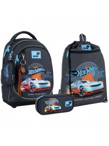 Рюкзак в комплекті 3 в 1 Hot Wheels KITE HW26-724S+601M-3+662