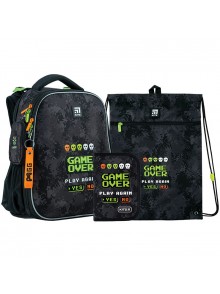 Рюкзак в комплекті 3 в 1 Game over KITE K24-531M-6+601M-6+621-2