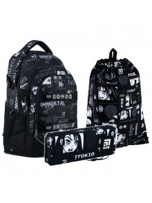 Рюкзак в комплекті 3 в 1 Education KITE K24-727M-2+600L-1+642-8