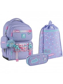 Рюкзак в комплекті 3 в 1 Cool KITE K25-1022M-1+601M-21+662-17