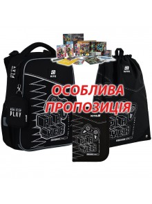 Рюкзак в комплекті 3 в 1 Player KITE K25-531M-3+600M-8+622-6