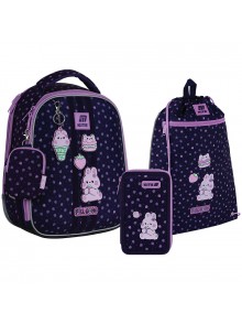 Рюкзак в комплекті 3 в 1 Feel Good KITE K25-555S-8+601M-3+623-3