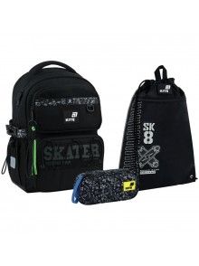 Рюкзак в комплекті 3 в 1 Skater KITE K26-1022M-2+601M-6+662-9