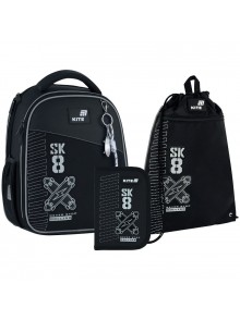 Рюкзак в комплекті 3 в 1 Skate KITE K26-555S-7+601M-6+622-4