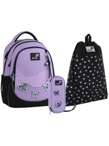 Рюкзак в комплекті 3 в 1 Crush KITE K26-700M-1+601M-14+599-9