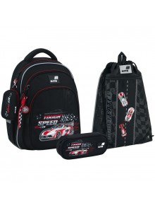 Рюкзак в комплекті 3 в 1 Speed racer KITE K26-763S-2+601M-8+599-2