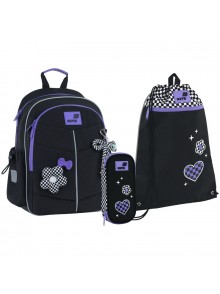 Рюкзак в комплекті 3 в 1 Flower Power KITE K26-771S-2+601M-41+662-5