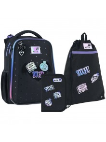 Рюкзак в комплекті 3 в 1 Monster High KITE MH26-531M+601M-1+622
