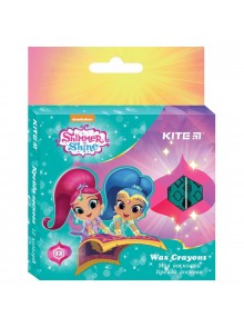 Мелки восковые, 12 цветов Shimmer&Shine KITE SH18-070