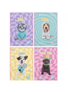 Зошит для малювання А4, 30 аркушів Kite Studio Pets SP24-243