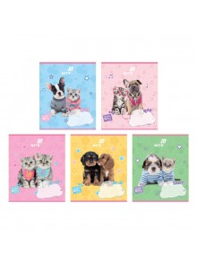 Зошит 12 аркушів, лінія (1 шт.) Kite Studio Pets SP26-234