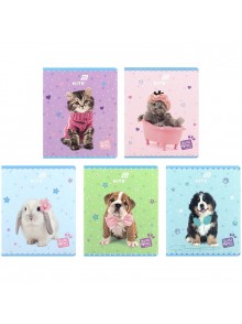 Зошит 24 аркуша, клітинка (1 шт.) Kite Studio Pets SP26-238