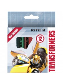 Крейда воскова, 12 кольорів KITE Transformers TF21-070