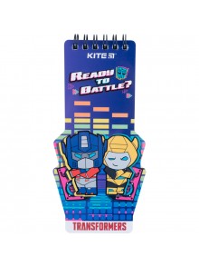 Блокнот на спіралі, 50 аркушів Kite Transformers TF22-465