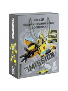 Набір канцтоварів 28 предметів Kite Transformers TF25-S01