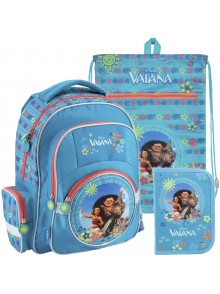 Рюкзак в комплекте 3 в 1 Vaiana KITE V18-525S+601M+622