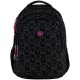 Рюкзак молодіжний GoPack чорний GO25-162L-2