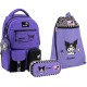 Рюкзак в комплекті 3 в 1 Kuromi KITE HK26-2587M-1+601M-11+662-4